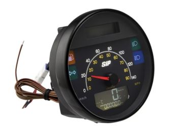 Contachilometri e contagiri SIP 2.1 "Lusso Style" Ø=105mm, per LML Star 125-200 Star/​Deluxe/​Stella 2T/​4T