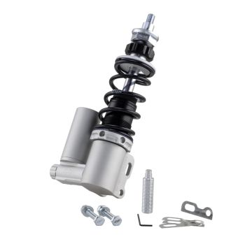 Ammortizzatore anteriore SIP PERFORMANCE 2.0 RACE, 185mm argento opaco per Vespa PK/ HP/ Rush / XL/ XL2