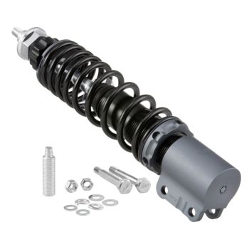 Ammortizzatore anteriore SIP PERFORMANCE 2.0, 240mm, grigio opaco per Vespa PX125-200/ P200E/ Arcobaleno/ `98/ MY/ `11/ T5