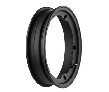 Cerchio in lega tubeless SIP PERFORMANCE MY 2.10-10 nero opaco per Vespa 50/ 50 special/ ET3/ PX125-200/ P200E/ Rally 180-200/ T5/ GTR/ TS/ Sprint