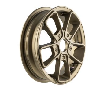 Cerchio anteriore SIP SERIES PORDOI 2.50-10" bronzo opaco Vespa ET2, E 50-150T e Piaggio Zip SP
