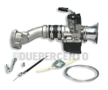 Kit carburatore MALOSSI PHBL 25B aspirazione al carter 2 fori per Vespa 50/ 50 Special/ ET3/ Primavera