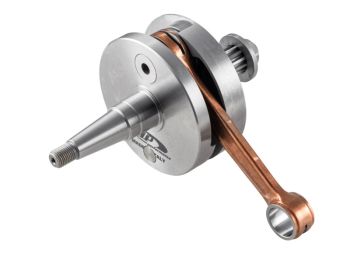 Albero motore SIP PERFORMANCE calettato, aspirazione a valvola, biella 127, corsa 62 per Vespa PX200/ P200E