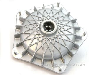 Tamburo GRIMECA freno a disco NT, anteriore, Ø 20 mm, modello grigio con raggi grigi per Vespa P80-150X/P200E 1°/PX80-150E 1°