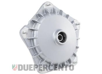 Tamburo GRIMECA freno a disco Classic Look, anteriore, Ø 20 mm, modello grigio senza raggi per Vespa PK50-125/ XL/ XL2/ P200E 2°/ PX125-150E 2°/`98/ MY/ `11/ T5