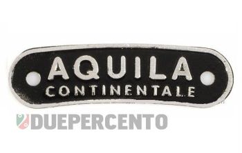 Targhetta "Aquila Continentale", sella/sella monoposto