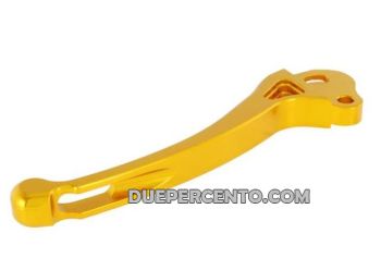 Leva sportiva GRAND SPORT CNC frizione - colore oro per Vespa Smallframe/ Largeframe