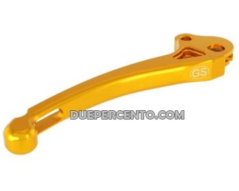 Leva sportiva GRAND SPORT CNC freno - colore oro per Vespa Smallframe/ Largeframe