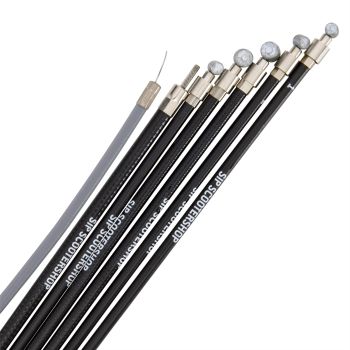 Kit cavi e guaine nere SIP PE Inliner - per Vespa 125 VNB1/ 150 VBA1/ VBB/ GL