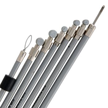 Kit cavi e guaine grigie SIP PE Inliner - per Vespa Sprint / Sprint Veloce/ Super/ GT / GTR/ Rally 180-200/160 GS/ 180SS