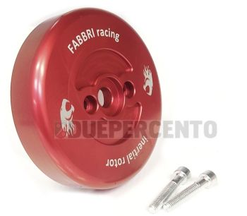 Rotore inerziale FABBRI RACING, 260g, rosso anodizzato per accensioni PVL