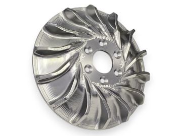 Ventola volano FABBRI RACING titanio anodizzato, 793g per accensione SIP per Vespa PX125-200/ P200E/ 125 GTR/ TS/ 150 Sprint Veloce/ 200 Rally