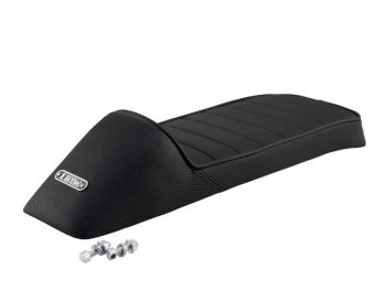 Sella SIP by NISA Singlespeed nero trapuntato, chiusura magnetica per Lambretta 125 LI/Special/GP/DL/150 LI/Special/SX/GP/175 TV/200 TV/SX/GP/DL