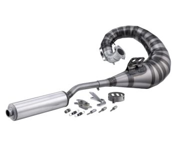 Marmitta espansione per Lambretta 125 LI/LIS/DL/GP/150 LI/LIS/SX/DL/GP/175 TV 2°-3°/200 TV/SX/DL/GP