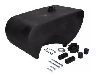 Serbatoio BGM PRO, Lifetime XXL (12 l) TS1 + standard per Lambretta LI/ LIS/ SX/ TV (Serie 2-3), DL/ GP