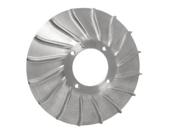 Ventola in alluminio YGROS RACE Ventus per accensione MALOSSI per Vespa PX125-150/ P200E/ Rally/ GT/ Sprint
