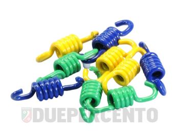 Molle frizione POLINI Racing per Speed Clutch 3G, verde/giallo/blu