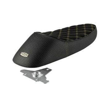 Sella NISA Golden Girl nero / oro Vespa PX125-150/ PE200 con miscelatore