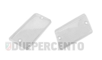 Kit vetri frecce posteriori bianchi, BOSATTA per Vespa PK50-125 XL/ RUSH/ XL2/ N/ FL/ HP