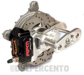 Kit freno a disco anteriore DEXTER Racing, pinza nera, per Vespa 50/ 50 special/ ET3/ Primavera