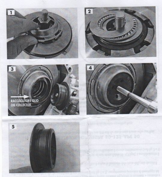 SET NOTTOLINO FRIZIONE VESPA 125 PRIMAVERA ET3 DAL 1977