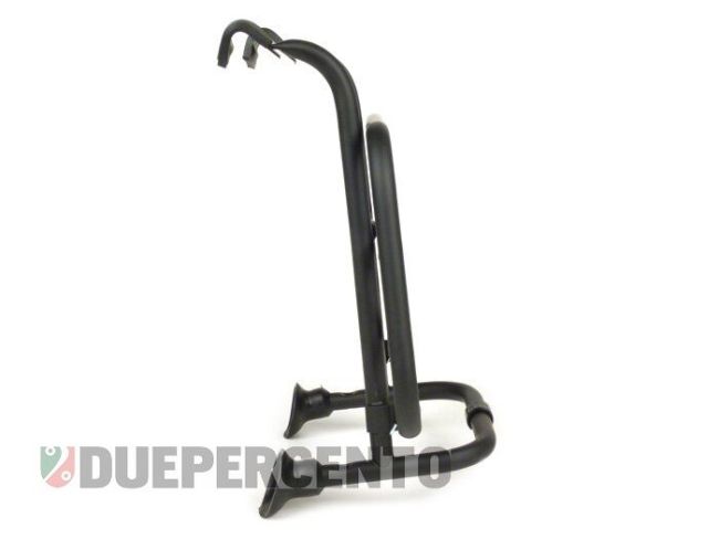 PORTAPACCHI NERO FACO ANTERIORE PER VESPA PX 125 - 150 - 200 PRIMA - Foto 8